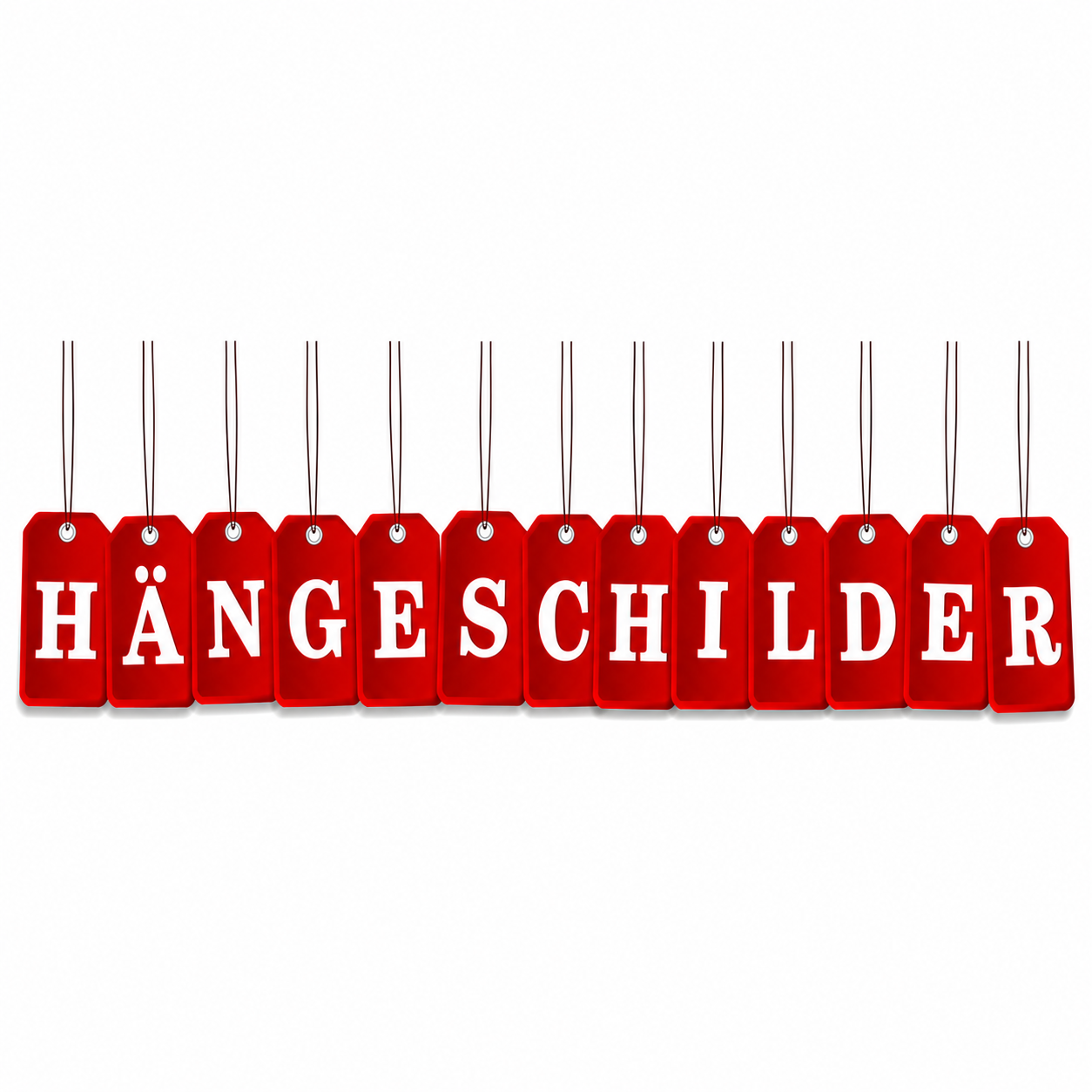Hängeschilder