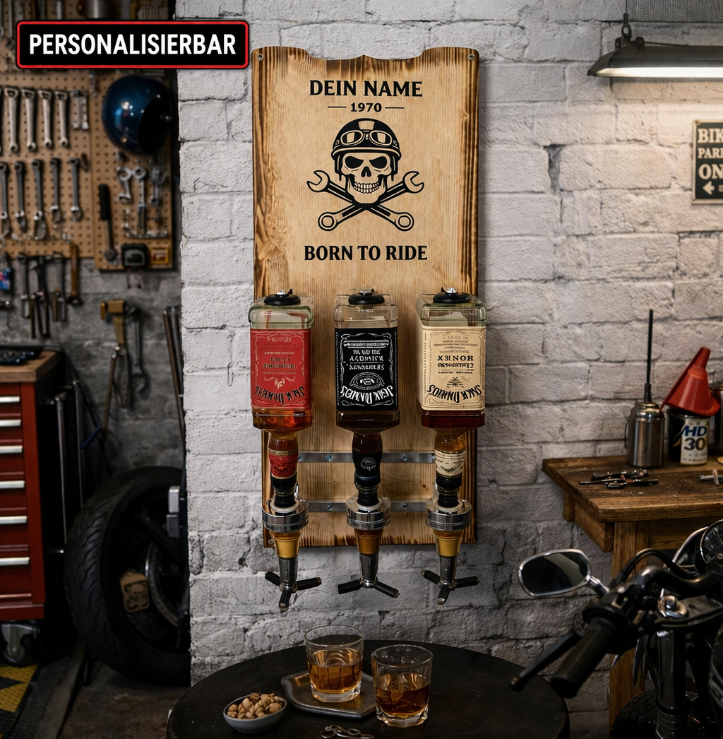 Bar Butler Born to Ride personalisiert