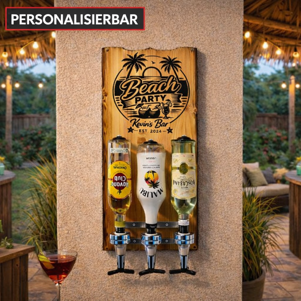 Bar Butler Beach Party personalisiert