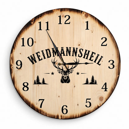 XL Wanduhr 60 cm - Wiedmannsheil