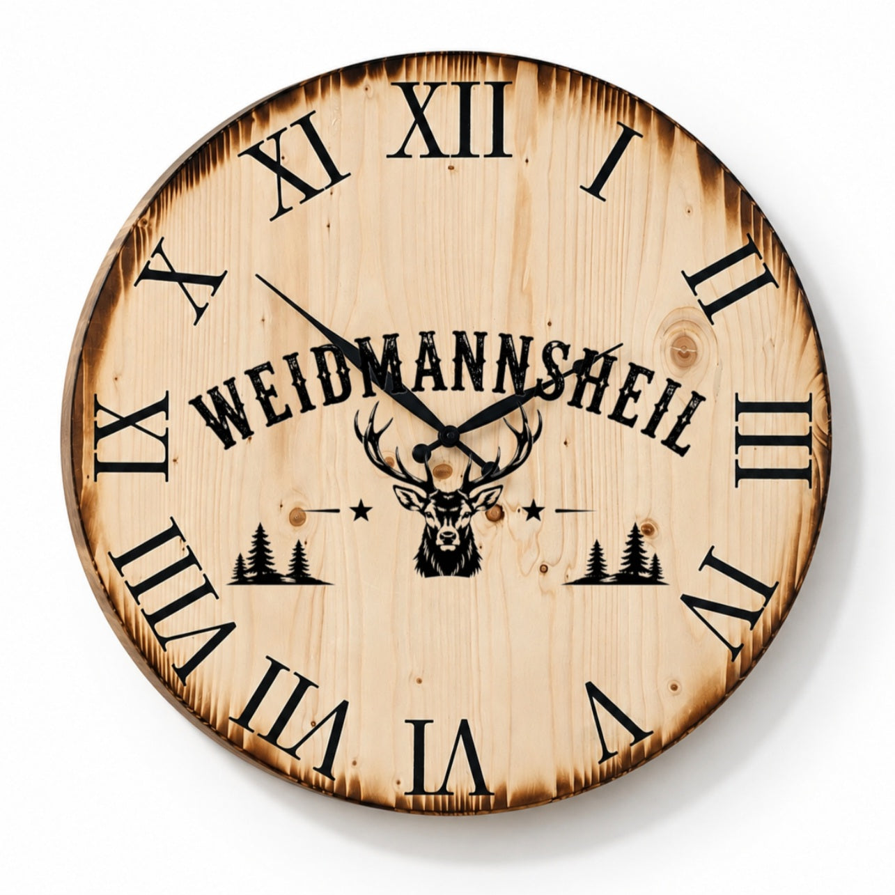 XL Wanduhr 60 cm - Wiedmannsheil