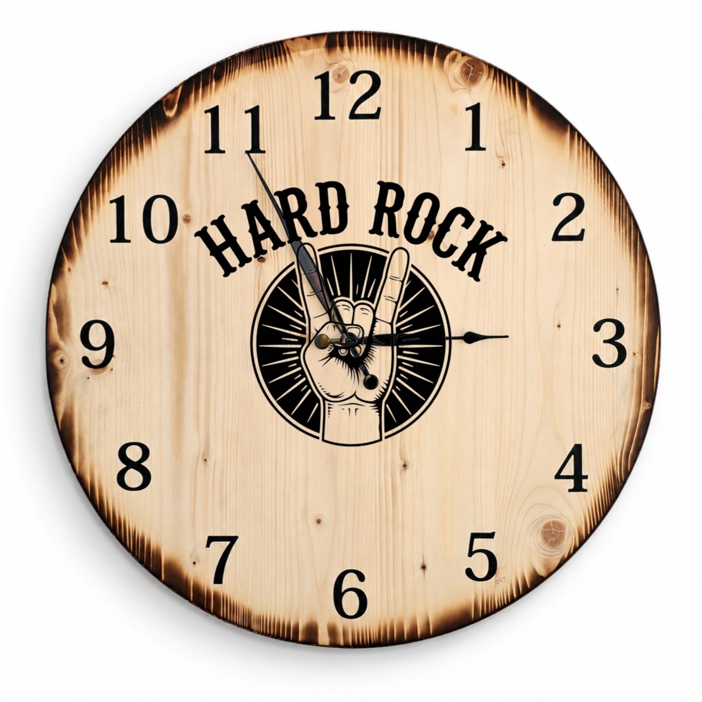 XL Wanduhr 60 cm - Hard Rock