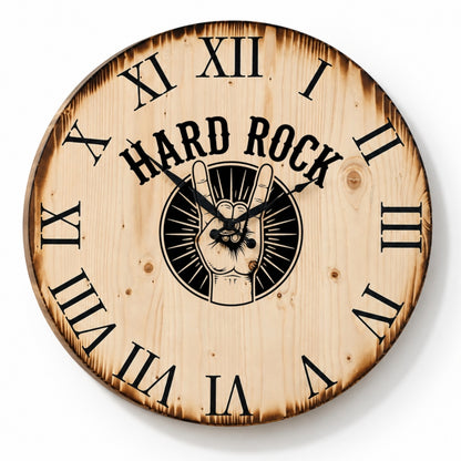 XL Wanduhr 60 cm - Rockers Club