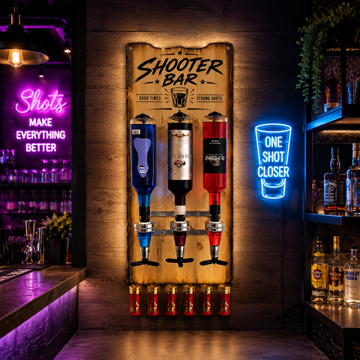Bar Butler Shooter Bar inkl. Shotbecher
