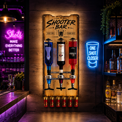 Bar Butler Shooter Bar inkl. Shotbecher