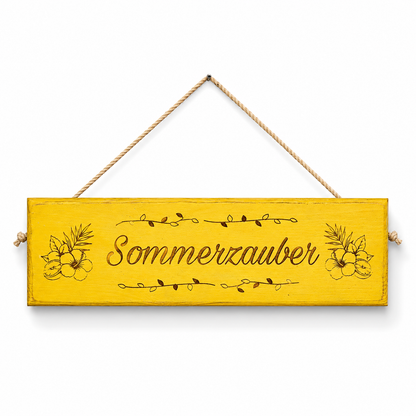 Hängeschild Sommerzauber