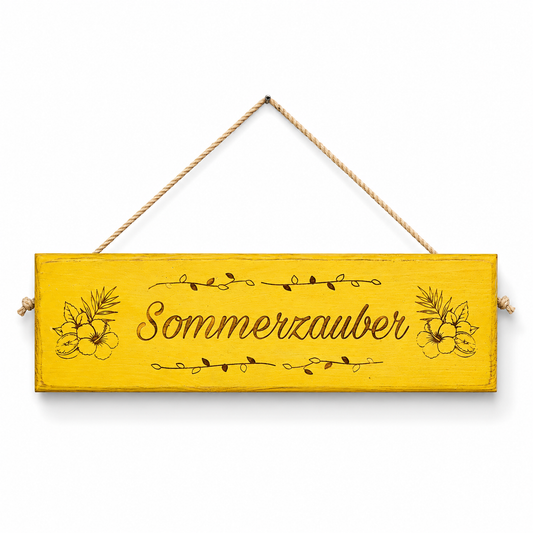 Hängeschild Sommerzauber