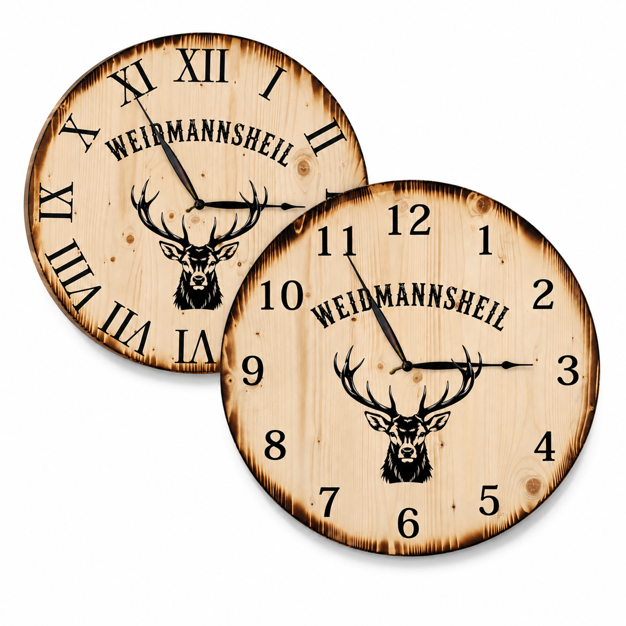 XL Wanduhr 60 cm - Wiedmannsheil